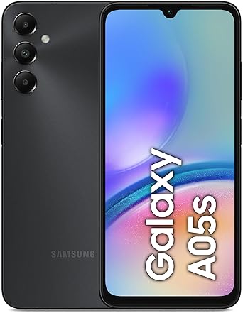Samsung Galaxy A05s Smartphone Android, Display Infinity-U 6.7'', 4GB RAM, 128GB, Memoria Interna Espandibile fino a 1 TB, Batteria 5.000 mAh, Black [Versione Italiana]