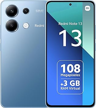 Xiaomi Redmi Note 13 16,9 cm (6.67"") Double SIM Android 13 4G USB Type-C 6 Go 128 Go 5000 mAh Bleu, Small