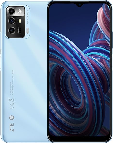 ZTE Blade A72 5G 16,6 cm (6.52") Doppia SIM Android 11 Micro-USB 6 GB 64 GB 400 mAh Blu