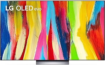 LG OLED55C24LA Smart TV 4K 55", TV OLED evo Serie C2, Processore α9 Gen 5, Brightness Booster, Dolby Vision Precision Detail, 4 HDMI 2.1 @48Gbps, VRR, Google Assistant e Alexa, Wi-Fi