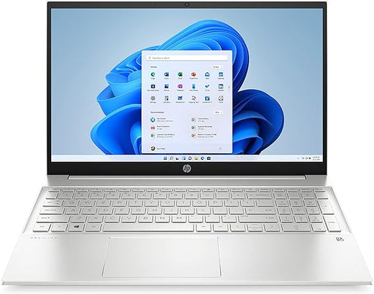HP Pavilion Laptop 15-eg2327nw, Windows 11 Home, 15.6, Intel Core i5, 16 GB RAM, 1 TB SSD, FHD, QWERTY Keyboard, Naturalne srebro