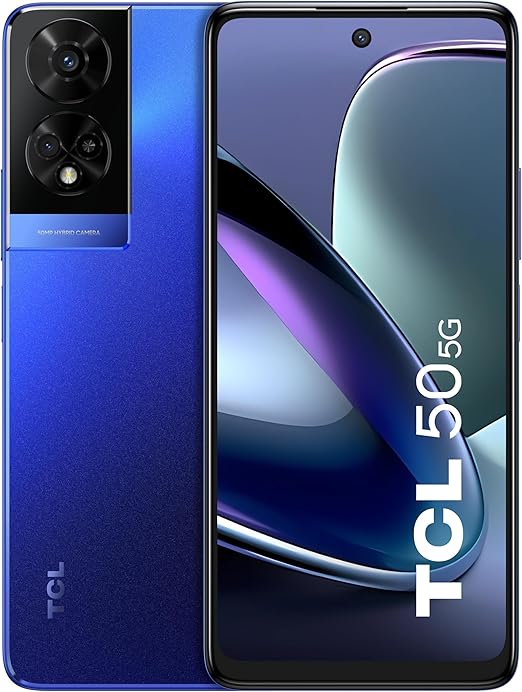 TCL 50 5G 16,8 cm (6.6") SIM unique Android 14 USB Type-C 4 Go 128 Go 5010 mAh Bleu