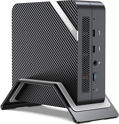 MINISFORUM UM773 Lite Mini PC AMD Ryzen 7 7735HS fino a 4, 75 GHz AMD Radeon Graphics Mini Computer, 2 x HDMI, 1 x USB4, 1 x USB C, 4 x USB 3. 2, WiFi 6, BT5. 2, No RAM/SSD