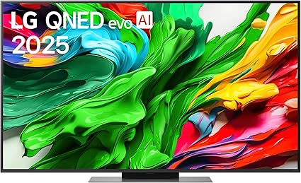 LG QNED evo AI QNED86 TV 55 pollici, Smart TV 4K, Processore α8 Gen2, Dimming Pro con MiniLED, webOS e telecomando puntatore con AI, Dolby Vision, Gaming con VRR e FreeSync 4K@120Hz, 55QNED86A6A 2025