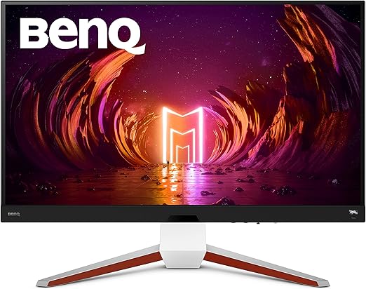 BenQ MOBIUZ EX3210U Monitor 4K Gaming (32 pollici, IPS, 144 Hz, 1ms, HDR 600, HDMI 2.1, VRR compatibile per PS5, telecomando)