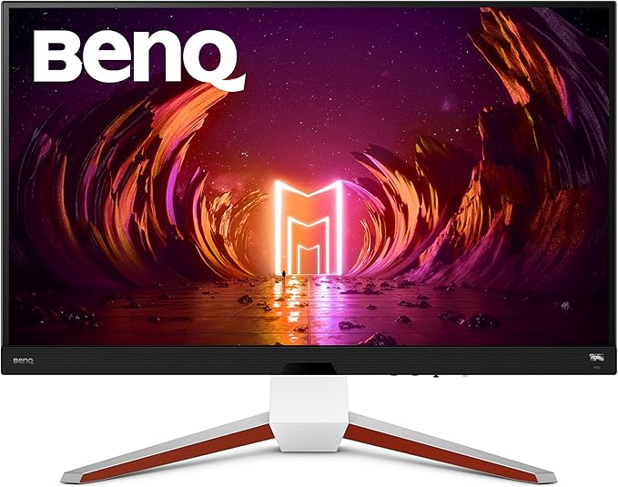 BenQ MOBIUZ EX3210U Monitor 4K Gaming (32 pollici, IPS, 144 Hz, 1ms, HDR 600, HDMI 2.1, VRR compatibile per PS5, telecomando)