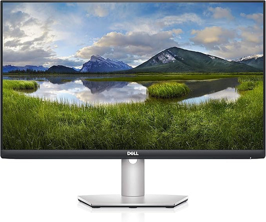 Dell S2721HS 27 Inch Full HD 1920 x 1080, AMD FreeSync, IPS Ultra-Thin Bezel Monitor, Tilt and Swivel, Silver