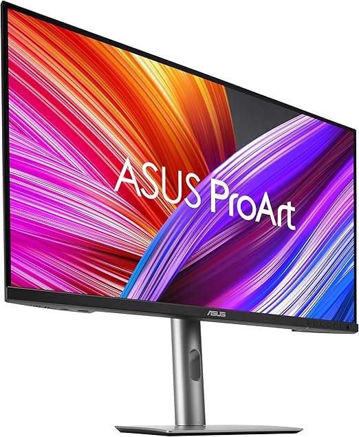 ASUS ProArt PA279CRV VESA Display HDR e MediaSync Monitor Professionale 27” IPS 4K UHD (3840x 2160), 99% DCI-P3 e Adobe RGB, ΔE inferiore a 2, Calman, USB-C PD 96W, Ecosostenibile, Grigio