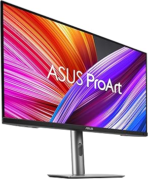 ASUS ProArt PA279CRV VESA Display HDR e MediaSync Monitor Professionale 27” IPS 4K UHD (3840x 2160), 99% DCI-P3 e Adobe RGB, ΔE inferiore a 2, Calman, USB-C PD 96W, Ecosostenibile, Grigio