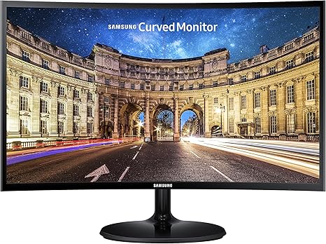 SAMSUNG Curved Monitor C27F398FWR LED-Display 68,6cm (27") (Full HD, VA, 4ms, HDMI, DisplayPort)